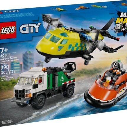 LEGO® City Комбинации: авион, сервисен камион и ховеркрафт (60505)