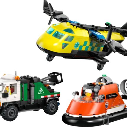 LEGO® City Комбинации: авион, сервисен камион и ховеркрафт (60505) – слика 2