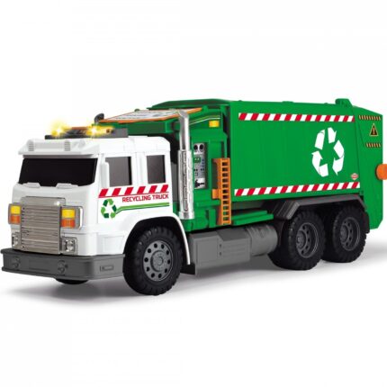 Dickie Toys Камион за ѓубре Recycling Truck 56 cm, светло и звук – слика 2