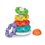 Clementoni Baby Прстени за редење Stacking Rings, 5 прстени – слика 2