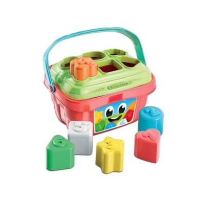 Clementoni Baby Кофа за сортирање форми Shape Sorter Bucket, 6 форми