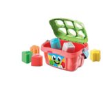 Clementoni Baby Кофа за сортирање форми Shape Sorter Bucket, 6 форми – слика 2