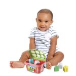 Clementoni Baby Кофа за сортирање форми Shape Sorter Bucket, 6 форми – слика 4