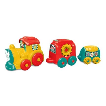 Clementoni Disney Baby Воз со активности Mickey Activity Train, 2 вагони – слика 2