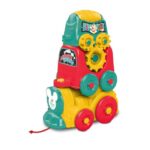 Clementoni Disney Baby Воз со активности Mickey Activity Train, 2 вагони – слика 3