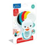 Clementoni Baby Тропка и глодалка Паун Rainbow Peacock, 3+ месеци – слика 3
