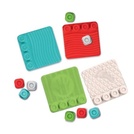 Clementoni Soft Clemmy Сензорна патека Touch, Crawl & Play, 4 плочи и 8 коцки