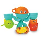 Clementoni Baby Играчка за капење Octo Park Water Friends со вендузи