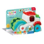 Clementoni Soft Clemmy Сензорен валјак Road Roller со 6 меки коцки – слика 3