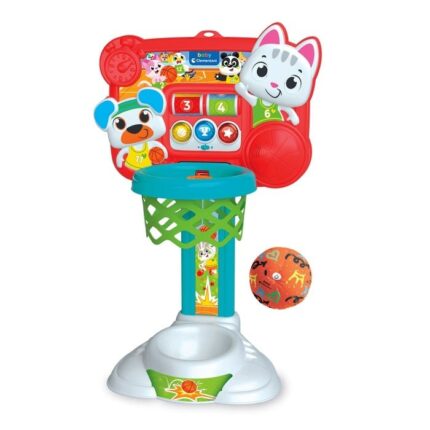 Clementoni Baby Кош за кошарка Aim & Shoot Basketball со семафор