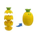Clementoni Baby Едукативна играчка Fruit Puzzle, 3 овошја за расклопување – слика 3