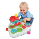 Clementoni Soft Clemmy Сензорна маса со активности, 10 меки коцки – слика 3