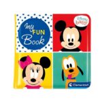 Clementoni Disney Baby Мека книшка My Fun Book што менува боја во вода
