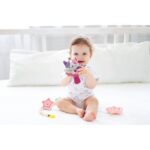 Clementoni Baby Мека тропка Маче Lovely Soft Cat со прстен за закачување – слика 3