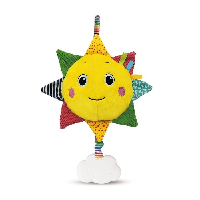 Clementoni Baby Мека музичка играчка Сонце Soft Sun за креветче Clementoni Baby Мека музичка играчка Сонце Soft Sun за креветче
