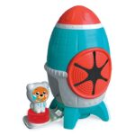 Clementoni Soft Clemmy Сензорна ракета Space Rocket со 5 меки коцки