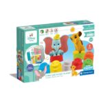 Clementoni Soft Clemmy Disney Baby Сет Simba и Dumbo со меки коцки и книга – слика 4