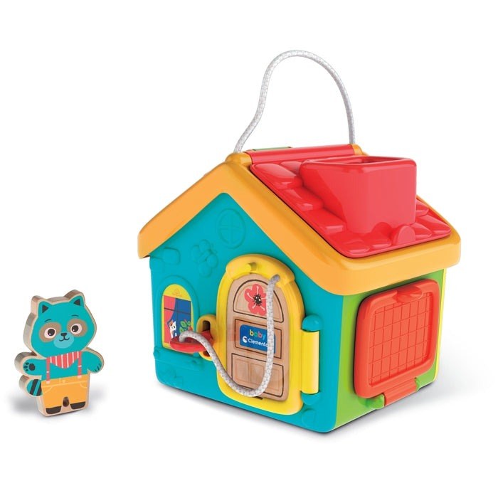 Clementoni Baby Montessori Baby House activity house with locks Clementoni Baby Montessori Baby House activity house with locks