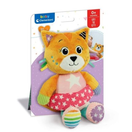 Clementoni Baby Плишано маче Katy the Kitty, висина 28 cm – слика 2