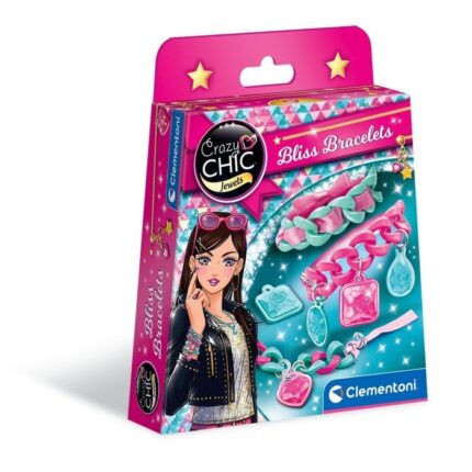 Clementoni Сет за изработка на нараквици Crazy Chic Bliss Bracelets – слика 2