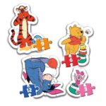 Clementoni My First Puzzles Вини Пу, 4 сложувалки со 3, 6, 9 и 12 парчиња