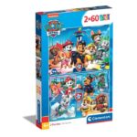 Clementoni Сложувалка Supercolor Paw Patrol, 2 x 60 парчиња – слика 2