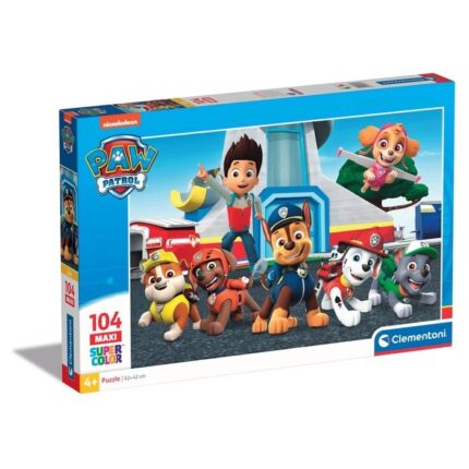 Clementoni Maxi сложувалка Supercolor Paw Patrol, 104 парчиња – слика 2