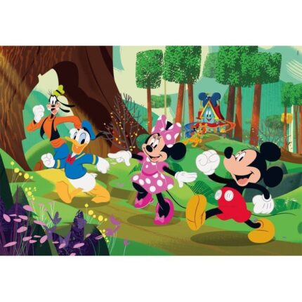 Clementoni Maxi сложувалка Supercolor Disney Мики и пријатели, 104 парчиња