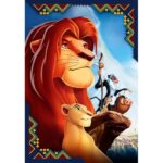Clementoni Puzzle Supercolor Disney Mbreti Luan, 104 copë