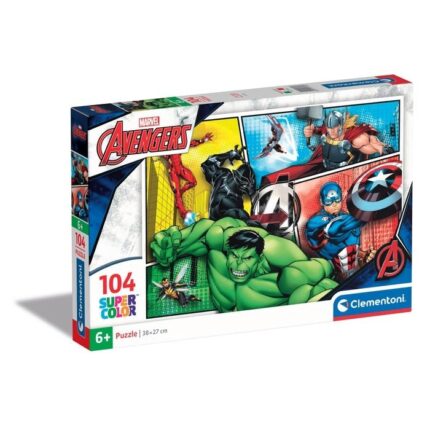 Clementoni Сложувалка Supercolor Marvel Avengers, 104 парчиња – слика 2