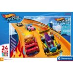 Clementoni Maxi сложувалка Supercolor Hot Wheels Let's Race, 24 парчиња – слика 2