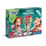 Clementoni Научен сет Science & Play Crazy Anatomy, череп за склопување – слика 2