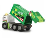 Dickie Toys Камион за ѓубре Mercedes 26 cm со светло и звук – слика 4