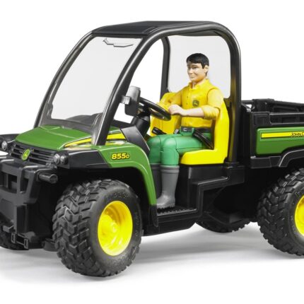 Bruder Возило John Deere Gator XUV 855D со возач, 1:16