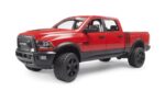 Bruder Пикап RAM 2500 Power Wagon со 4 врати, 1:16, црвен – слика 2