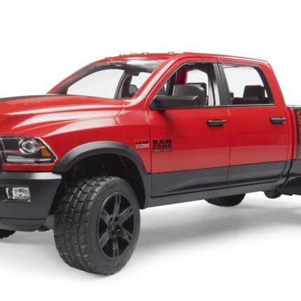 Bruder Пикап RAM 2500 Power Wagon со 4 врати, 1:16, црвен – слика 2