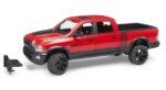 Bruder Пикап RAM 2500 Power Wagon со 4 врати, 1:16, црвен – слика 3