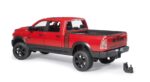Bruder Пикап RAM 2500 Power Wagon со 4 врати, 1:16, црвен – слика 5