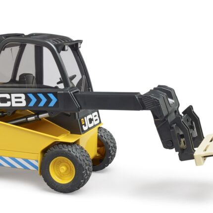 Bruder Телескопски виљушкар JCB Teletruk со палета, 1:16 – слика 2