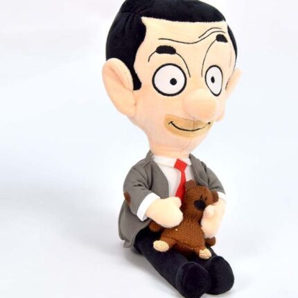 Mr Bean Мека играчка Мистер Бин со мечето Теди, 31 cm