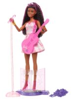 Barbie Кукла поп ѕвезда со гитара и сцена што се врти, 10 додатоци