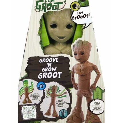 Hasbro Интерактивна фигура Groove 'n Grow Groot, Marvel I Am Groot