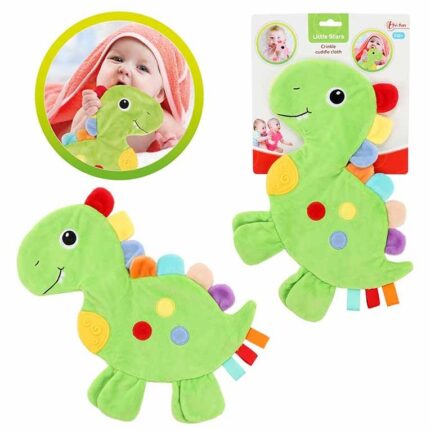 Toi-Toys Ќебенце за гушкање диносаурус Little Stars, со шушкав звук
