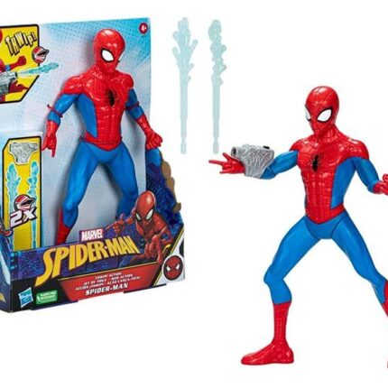 Hasbro Акциона фигура Spider-Man Thwip Action со фрлач на мрежа, 30 cm