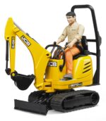 Bruder Мини багер JCB 8010 CTS со градежен работник, 1:16