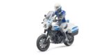 Bruder Полициски мотор Scrambler Ducati со полицаец, 1:16