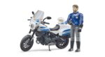 Bruder Полициски мотор Scrambler Ducati со полицаец, 1:16 – слика 2