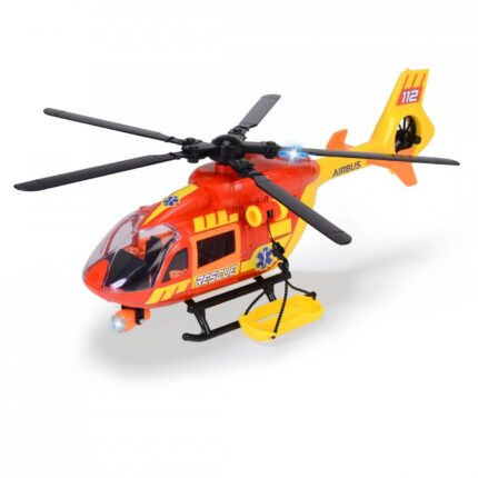 Dickie Toys Хеликоптер за брза помош Airbus H145, 36 cm, светло и звук