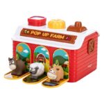 Free2Play Интерактивна фарма Pop Up Farm, 3 животни што искокнуваат и пијано