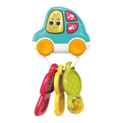 Hola Музички привезок автомобилче Musical Car Keychain, 3 клучеви